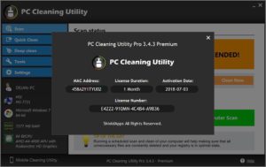 pc cleaning utility pro