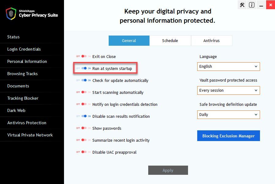 ShieldApps Cyber Privacy Suite 4.1.4 instal