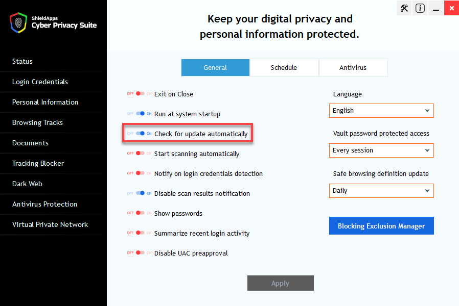 free download ShieldApps Cyber Privacy Suite 4.1.4