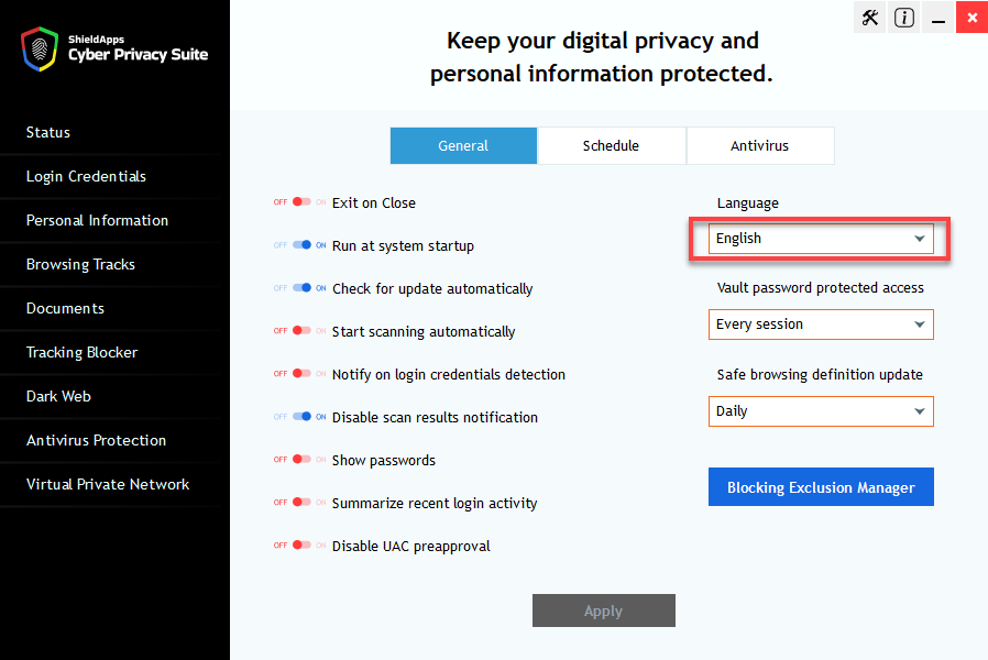 ShieldApps Cyber Privacy Suite 4.1.4 download the new for apple