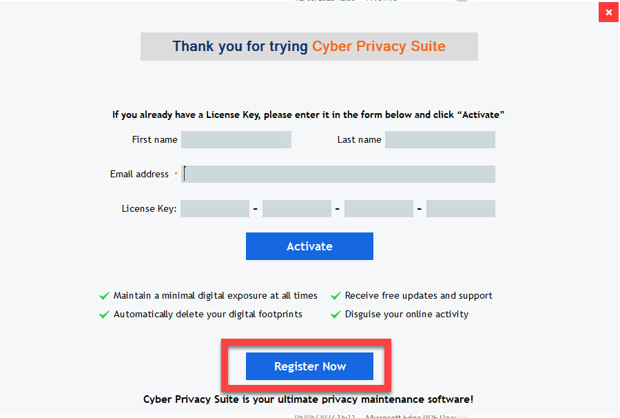 ShieldApps Cyber Privacy Suite 4.0.8 free