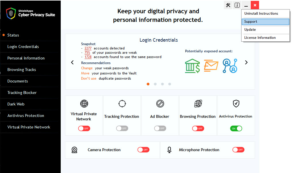 ShieldApps Cyber Privacy Suite 4.1.4 for apple download