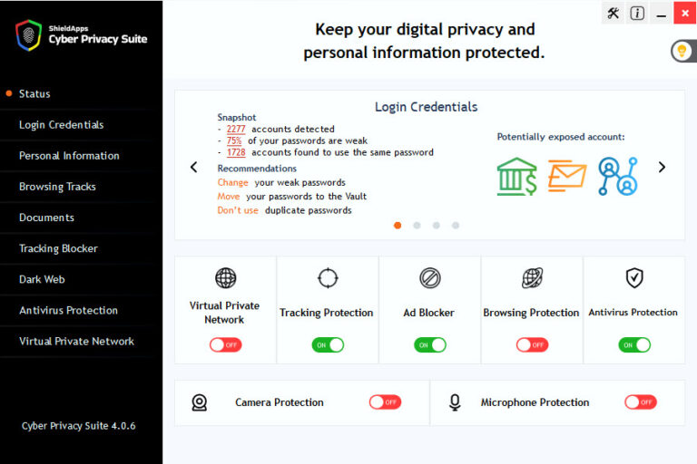 instal the last version for android ShieldApps Cyber Privacy Suite 4.0.8